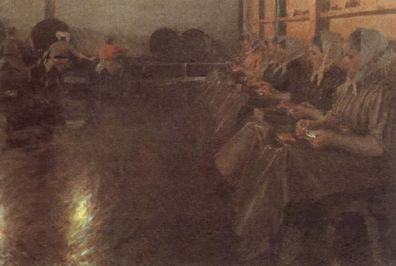 Anders Zorn In a Brewery China oil painting art